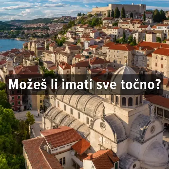 [KVIZ] Možeš li prepoznati ove hrvatske gradove prema slici?